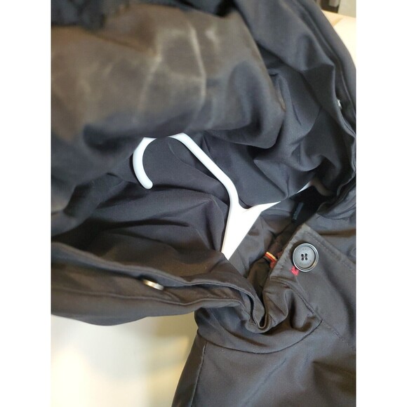 Tommy Hilfiger Smal Winter Coat Hooded Pockets Insulated Zip & Button Close - Picture 7 of 12